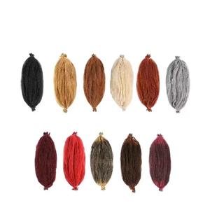 Extensiones de Cabello Trenzado Rizado Afro 3X, 16 Pulgadas, Cosidas a Mano, Estilo Oruga, Cabello Trenzado 3X EZ, Alta Calidad en Existencia - Product Image 4