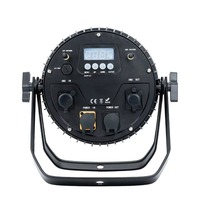 BOTAI 216W étanche lumière de scène LED mobile 6-en-1 RGBWA PAR IP65 DMX512 Mode de contrôle 18V lumière de scène alimentée par batterie