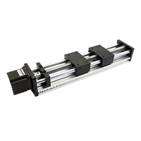 Module de mouvement linéaire CNC à entraînement par vis à double arbre série EBS, mini-actuateur linéaire haute précision 12V 24V avec pilote de moteur, kit CNC