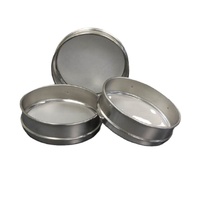 Tamis de laboratoire standard en maille tissée en acier inoxydable ASTM pour l'échantillonnage et le filtrage des sols