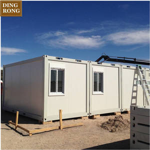 Casa Prefabricada de 20 pies y 40 pies en Kenia, Moderna, Económica, Modular, Móvil, Portátil, Contenedor Público para Campamento - Product Image 5