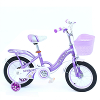 Vélo à frein à disque pour fille de 14 pouces, pour enfants de 5 à 8 ans, pas cher