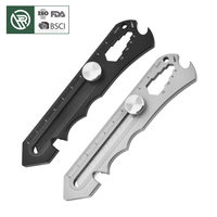 Couteau utilitaire multifonctionnel Bochen, très vendu, en acier premium, couteau à découper, lames détachables, outils portables pour l'extérieur