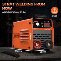 FEIFANKE ARC140 Mini Poste à souder MMA portable 2-en-1 à onduleur IGBT, norme britannique européenne, moteur CC 220V 140A, 4.5kVA 60%