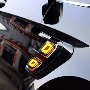 Kits de carrosserie de luxe pour Mercedes Benz Vito W447 2014-2023, poignées de porte avant et arrière, style aile volante, couvre-garde-boue latéral, clignotants LED - Product Image 2