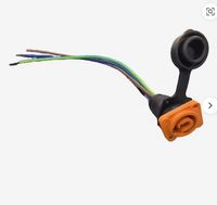 Câble d'affichage LED extérieur étanche avec connecteur aviation moulé par injection, garantie 3 ans pour usage aéronautique
