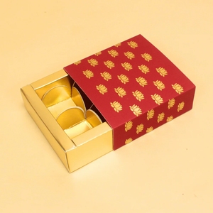 Confezione Regalo di Cioccolatini di Lusso <span class=keywords><strong>per</strong></span> San Valentino con Divisori in Cartoncino Dorato, Scatola <span class=keywords><strong>per</strong></span> Tartufi e Bonbon - Product Image 6