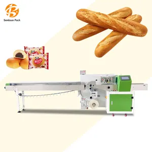 Automatic Horizontal Pillow Flow Bath Soap Vacuum Date Cold Shrink Film Packaging Packing Machine