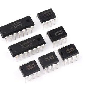 Circuit intégré TL062 TL064 TL072 TL074 TL082 TL084, amplificateur opérationnel en boîtier DIP, kit de 6 puces IC en stock - Product Image 1