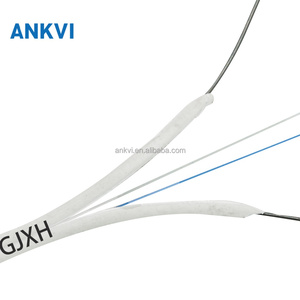 สายเคเบิล FTTH แบบ GJXH 4 แกน สำหรับภายในอาคาร ชนิดสายเหล็กโค้งรูปเลข 8 LSZH - Product Image 1