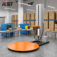 Équipement d'emballage de palettes en usine, machine d'emballage pour le transport logistique en entrepôt, pour cartons et boîtes de fret