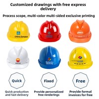 Casque de sécurité de fabrication Hubei, conforme aux normes nationales, pour chantier, épaissi, résistant aux chocs, respirant, style casquette, protection du travail
