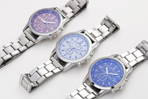 Montre de luxe pour hommes, joli ensemble avec <span class=keywords><strong>calendrier</strong></span>, à quartz, prix minimaliste, métal véritable, offre spéciale, collection 2022 - Product Image 6