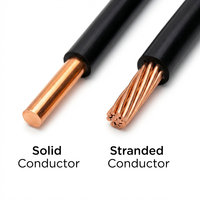 Câble électrique en cuivre japonais certifié PSE, résistant à la chaleur, isolé en PVC, norme JISC3317, 600V, pour le câblage des bâtiments