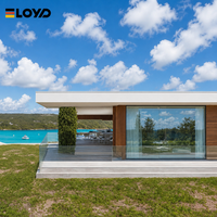 Nouvelle conception tendance : Fenêtre coulissante pleine vue pour bureaux résidentiels, avec cadre en alliage d'aluminium, insonorisée et au design minimaliste.