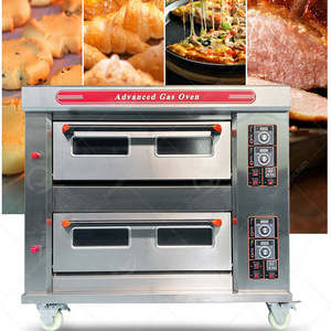 OCEAN Proveedor de China Panadería comercial Equipo de 3 cubiertas Horno para hornear galletas para pan - Product Image 1