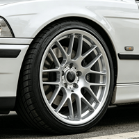 Jantes Bku forgées 5x120 pour BMW E46 M3 CSL E36 E38 E39 E90 E92 M3 F10 F30 17 18 19 pouces, argent, concaves, en alliage, sur mesure