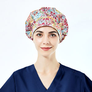 Bonnet chirurgical de beauté Chapeaux d'infirmière Scrubs Caps Bandeau médical Chapeau <span class=keywords><strong>Gants</strong></span> chirurgicaux jetables Utilisation hospitalière 100% <span class=keywords><strong>coton</strong></span> Unisexe - Product Image 5