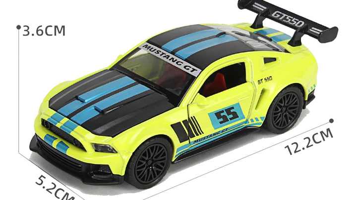 AMZ Wholesale1: 36プルバック3ドアスポーツカーダイキャストおもちゃ