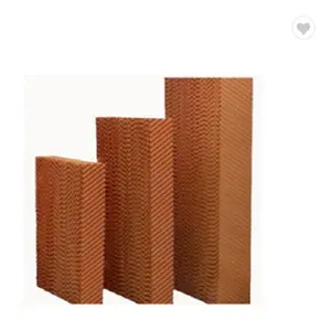 Unassembled Corrugated Water Honey Beehive Frames Wall-Mounted Evaporative Cooling Pad Gutter Poultry Houses Cellulose Animal