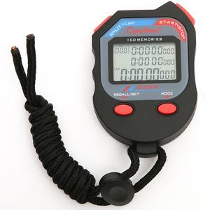 <span class=keywords><strong>Chronomètre</strong></span> sportif électronique professionnel étanche avec alarme, 100 tours, multifonctionnel, horloge LCD, minuterie de compte à rebours, précision 1/1000s - Product Image 4