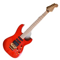 Senar Gitar Merah 6 Senar Baru Flyoung China, Instrumen Gitar Elektrik Harga Murah