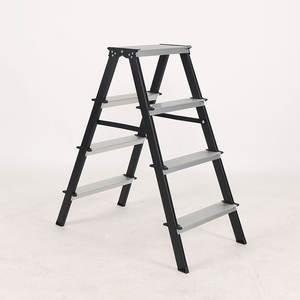 <span class=keywords><strong>Escabeau</strong></span> pliant en <span class=keywords><strong>aluminium</strong></span> léger approuvé EN14183 escabeaux chaise <span class=keywords><strong>escabeau</strong></span> cuisine utiliser échelle portable - Product Image 6