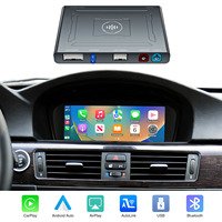 Adaptateur d'interface sans fil Ewaygps Carplay Android Auto MMI pour BMW F20 F30 F25 X1 X3 X4 X5 Série 1 3 4 7 Système CIC