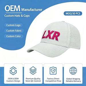 Custom Premium <b>Waterproof</b> Polyester Fabric Rubber Patch Light Weight Confortable Baseball Cap <b>Hat</b> - Product Image 1