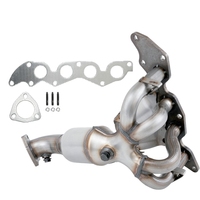 Collecteur d'échappement à montage direct avec catalyseur intégré pour Ford Mustang 5.0L V8 2015-2023