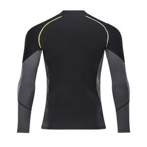 Custom 1.5 Mm 3Mm Long Sleeve Front Zipper Water Wet Suit Jacket Coat Hunting Scuba Diving Men Women Surf Neoprene Wetsuit Top