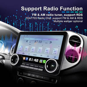 Autoradio universel 2K avec écran tactile Android 10,1 pouces, CarPlay sans fil, GPS, caméra de recul et aide au stationnement, Plug and Play - Product Image 5