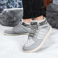 Bottes de neige pieds nus prêtes à être expédiées, imperméables, isolées, à bout large, à dénivelé zéro, pour hommes et femmes, livraison rapide