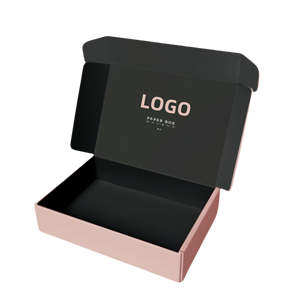 Tùy chỉnh hậu cần vận chuyển Hộp Mỹ phẩm hộp giấy sóng hai mặt in phim bao gồm cứng nhắc máy bay gửi thư hộp - Product Image 5