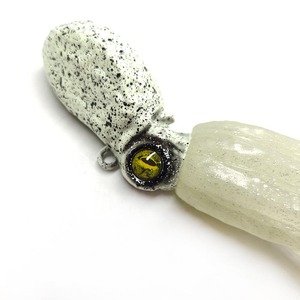 Señuelo de pesca Alpha Lead Head TRP con faldas, ojos 3D y anzuelos triples, que brilla en la oscuridad, señuelo suave de calamar y <span class=keywords><strong>pulpo</strong></span> para pesca en aguas profundas. - Product Image 3