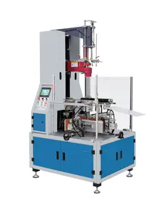 JX-540A semi automatic Rigid Box Wrapping machinery by manually inner box and facial paper on the assembly line 2022 business