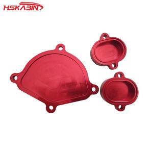 Pièces décoratives CNC pour moto tout-terrain, fabrication chinoise, couvercle de moteur en alliage d'aluminium - Product Image 5