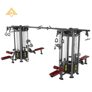 Équipement de musculation multi-stations pour 8 personnes, appareil de musculation multifonctionnel commercial pour l'entraînement en groupe - Product Image 1