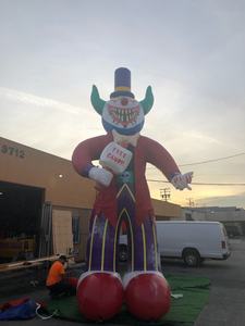 2024 Offre Spéciale 3.5m <span class=keywords><strong>clown</strong></span> de marche gonflable avec sac <span class=keywords><strong>à</strong></span> dos de support et marionnette gonflable de parade légère - Product Image 6