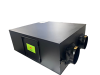 Système de ventilation ERV monté au plafond de 1000 m³/h, échangeur d'air frais à récupération de chaleur pour bâtiment commercial