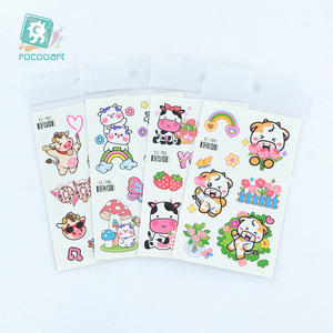 Nuovo corpo del fumetto del <span class=keywords><strong>tatuaggio</strong></span> temporaneo della festa di compleanno del viso della scuola adesivo del <span class=keywords><strong>tatuaggio</strong></span> con le pecore realistiche delle mucche per gli adesivi del <span class=keywords><strong>tatuaggio</strong></span> dei bambini - Product Image 4