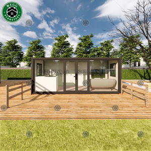 Villa mobile extensible de 2 à 3 chambres en conteneur, construction rapide, maison préfabriquée en kit avec panneaux sandwich - Product Image 4