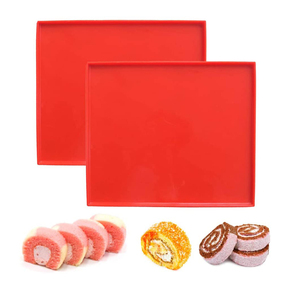 Wholesale swiss <b>Roll</b> <b>Mats</b> Reusable Silicone Baking <b>Mat</b> Non Stick - Product Image 1