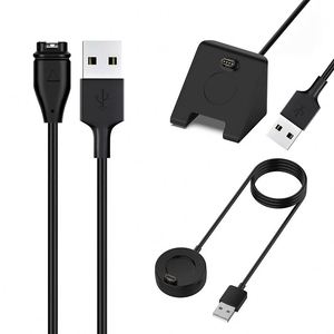 Base de Carga de Aleación de Aluminio para Relojes Inteligentes <span class=keywords><strong>Garmin</strong></span> Fenix 7 7S 7X 6 6X 6S 5 <span class=keywords><strong>Instinct</strong></span> 2S, <span class=keywords><strong>Cable</strong></span> de Carga USB de 1 m - Product Image 1