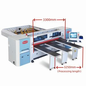 Scie à panneaux CNC horizontale automatique intelligente de haute précision à grande vitesse <span class=keywords><strong>Multicut</strong></span> pour le travail du bois, gain de temps - Product Image 6