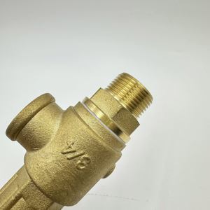 Soupape de sécurité à ressort réglable à levée complète filetée BSPT NPT pour eau, huile, vapeur, chaudière, en laiton - Product Image 4