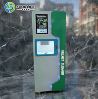 Machine de nettoyage de casques à utilisation facile pour le nettoyage à sec, avec paiement par carte