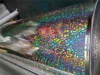 Dernière vente en gros aluminium métallisé holographique BOPA Nylon Film ballon gonflable matériel rouleau Film pour la fabrication de ballons