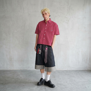 เสื้อเชิ้ตแขนสั้นผ้าฝ้าย100% สำหรับผู้ชายผู้หญิงเสื้อผ้าเวียดนามผลิตในเวียดนาม - Product Image 1