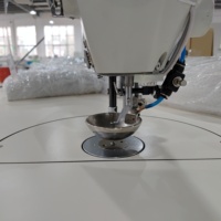 Machine à coudre informatisée intelligente DS-360 1300*900 CE avec tête rotative, vente chaude